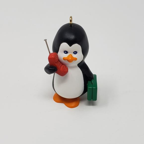 1990 Hallmark Polar V.I.P Handcrafted Keepsake Holiday Christmas Ornament. - Picture 3 of 8